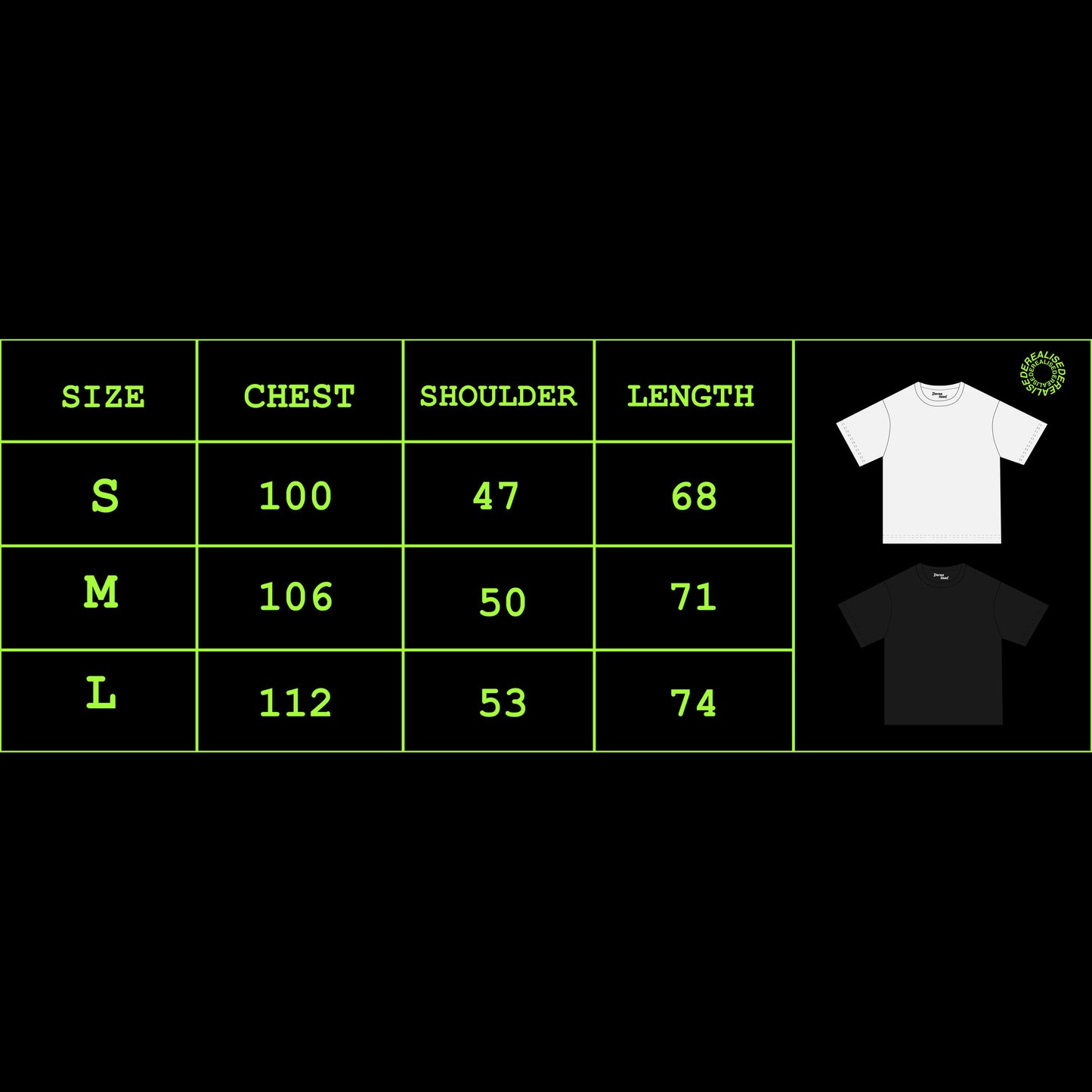GHOST REG TEE [WHITE]