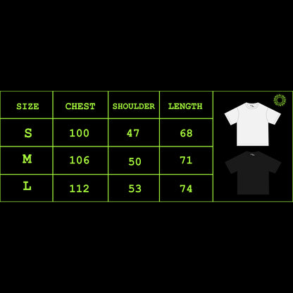 GHOST REG TEE [WHITE]